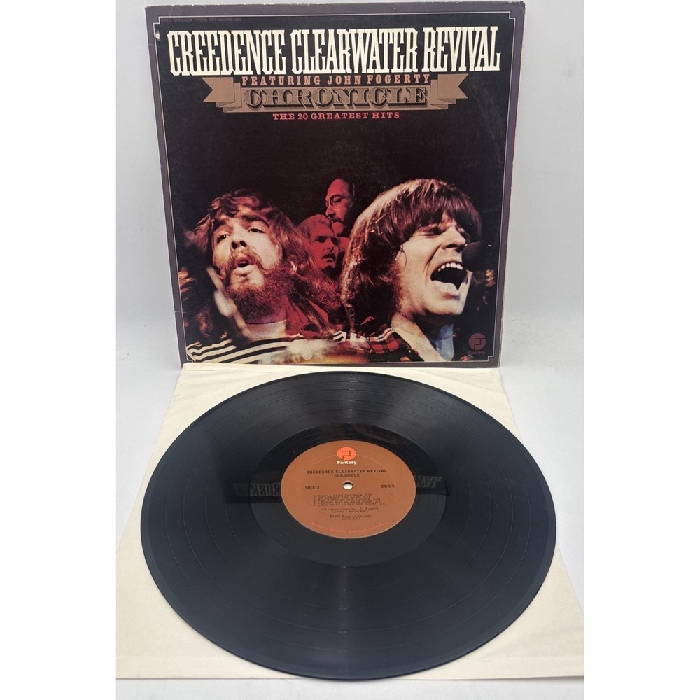 Chronicle by Creedence Clearwater Revival Vinyl Record LP. VG+